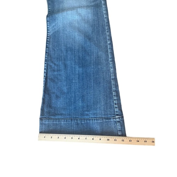 Mossimo Jeans Women's Size 11 Blue Denim Bootcut Leg Mid Rise Cotton Stretch - Picture 6 of 6